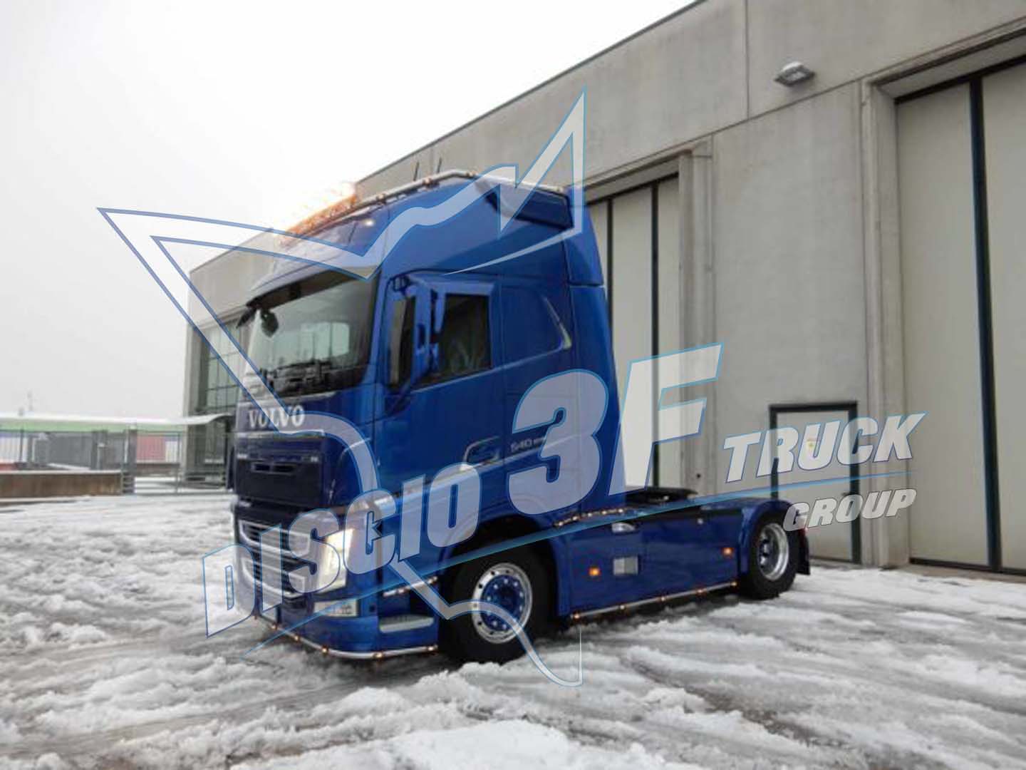 Copriletto Per Camion VOLVO FH4 (2013-2019) – In PVC E Poliuretano, Grigio, Impermeabile E Resistente