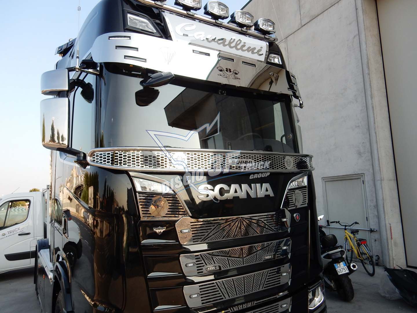 Kit Staffe Supporto Visiera, Scania N/G
